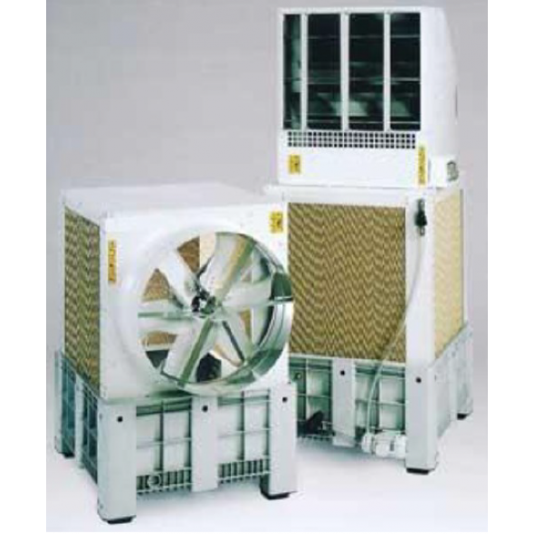 Unidad de refrigeración por evaporación de gran potencia.